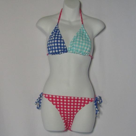 Vineyard Vines Other - Vineyard Vines Gingham Bikini Swimsuit Sz Small